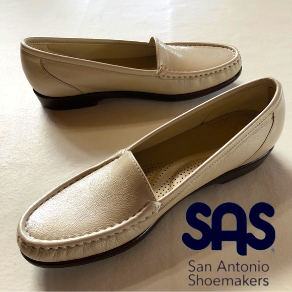 SAS Tripad Simplify Leather Loafer, Pearl Bone, 7.5 - Picture 1 of 17